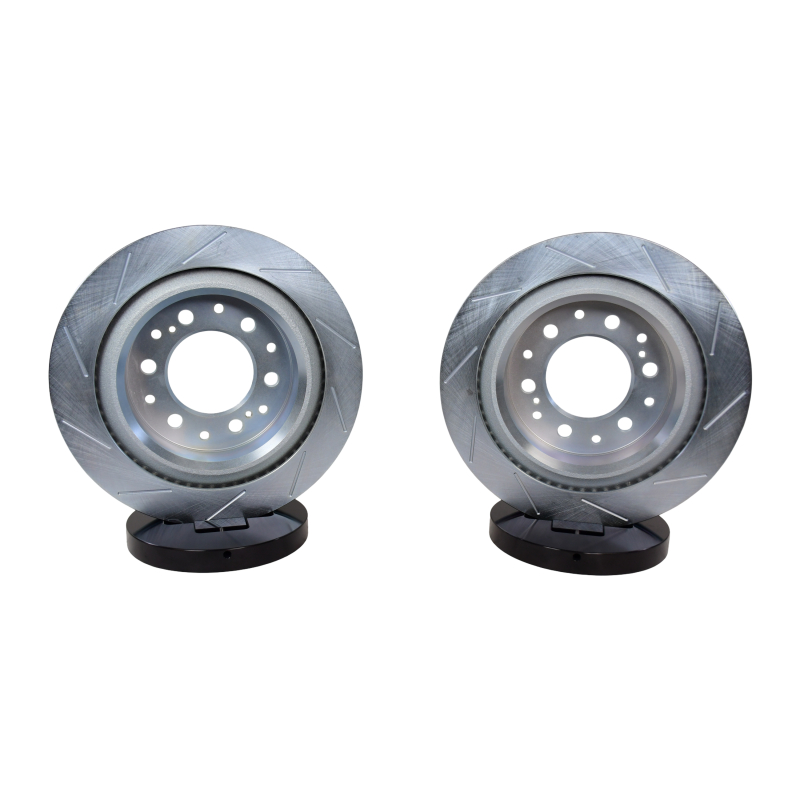 Toyota Tacoma TRD Pro Brake Rotors (2) - Rear - Baer Brakes - Claw Performance Slot/Zinc - `24-`25